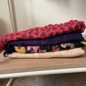 Assorted Scarves - Multicolored and Plaid